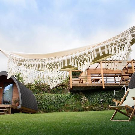 Glamping Hills Hotel Santa Comba de Rossas Kültér fotó