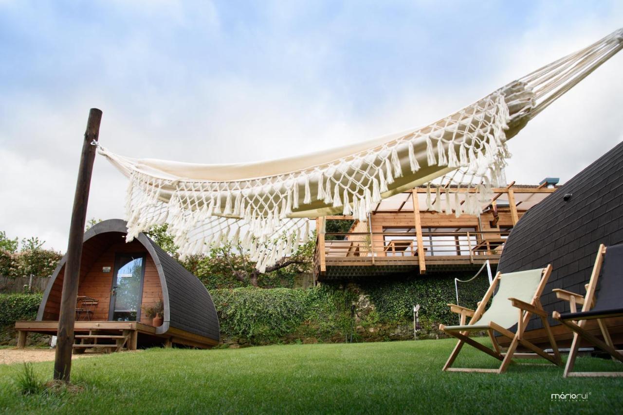Glamping Hills Hotel Santa Comba de Rossas Kültér fotó