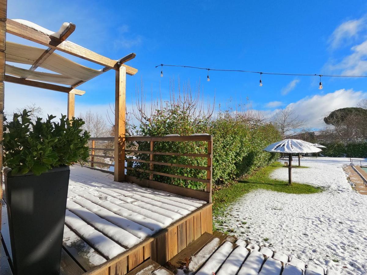 Glamping Hills Hotel Santa Comba de Rossas Kültér fotó